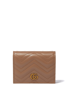 GG Marmont Matelassé Leather Wallet