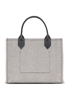 B-Army Canvas-Leather Tote Bag