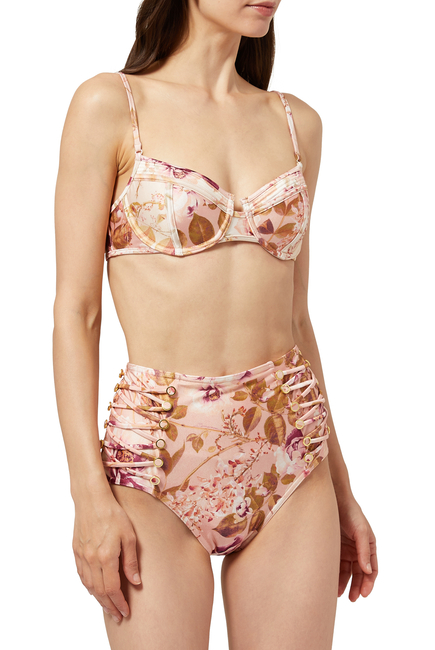 Rosa Balconette Bikini Top