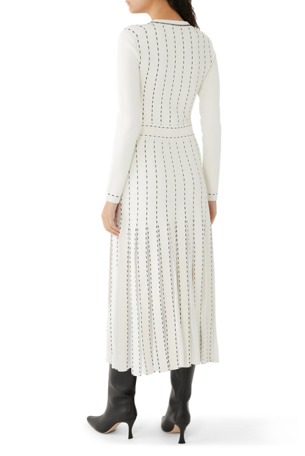 Lunette Long-Sleeve Dress