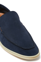 Suede Leather Loafers