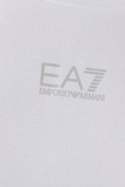 EA7 Sequin Logo T-Shirt