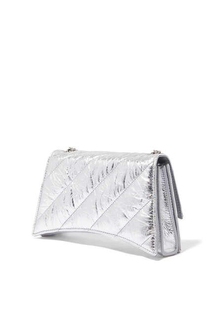 Quilted Crush XS Metallic Chain Bag