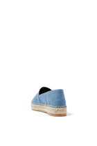 Denim Logo Espadrillas Shoes