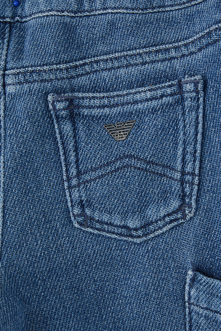 Kids Macro Pocket Straight Denim