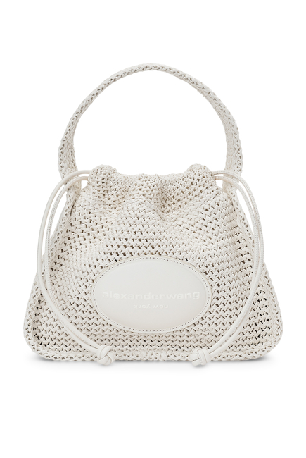 Ryan Large Raffia Bag