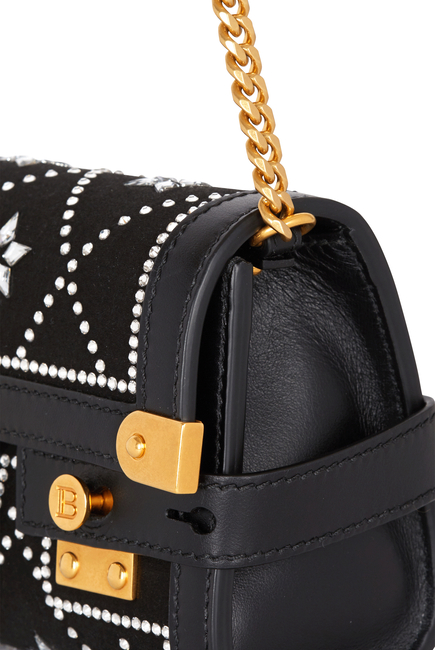 B-Buzz Pouch 23 Satin and Crystals Clutch