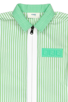 Striped Logo Detail Shirt