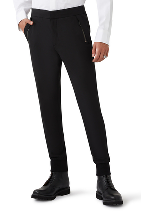Formal Pants with Zip