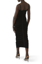 Ruched Midi Dress