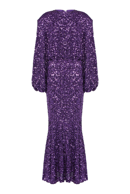 Sequin Maxi Dress