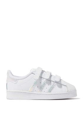 Kids Leather Superstar Sneakers