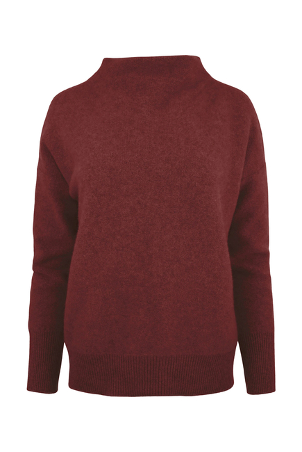 Plush Cashmere Turtleneck Vince Funnel Neck Cashmere Pullover
