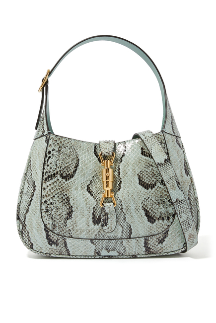 Buy Gucci Jackie 1961 Mini Python Shoulder Bag for Womens Online