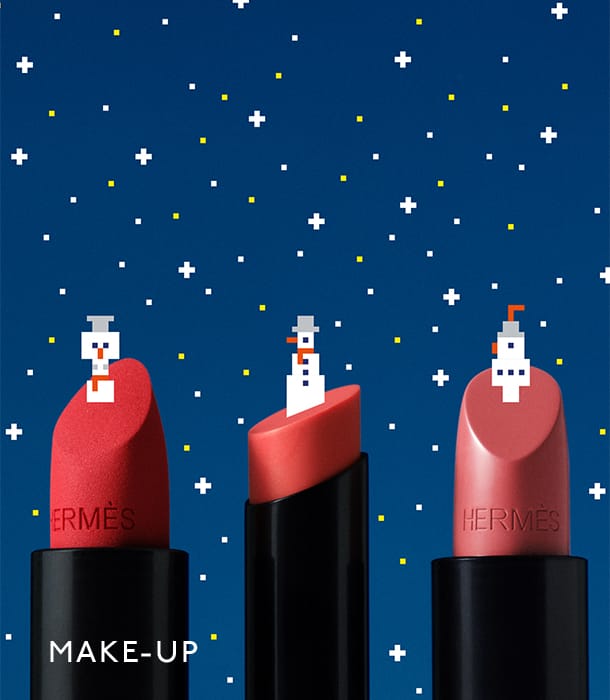 Rouge Hermès and Rose Hermès are collections of beauty objects designed by Pierre Hardy that are at once poetic, functional and refillable.