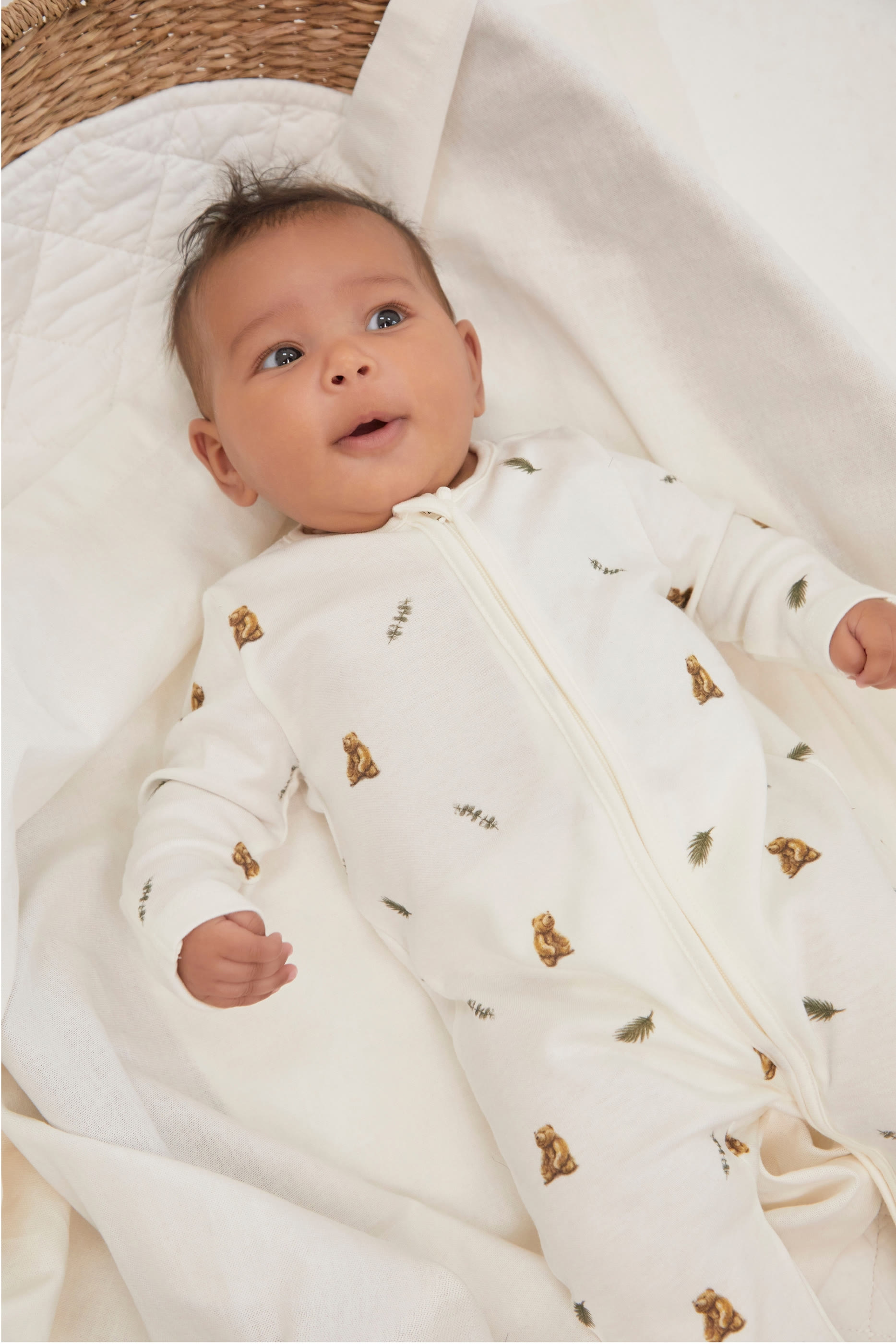 Kids  Brown Bear Print New Arrival Gift Set