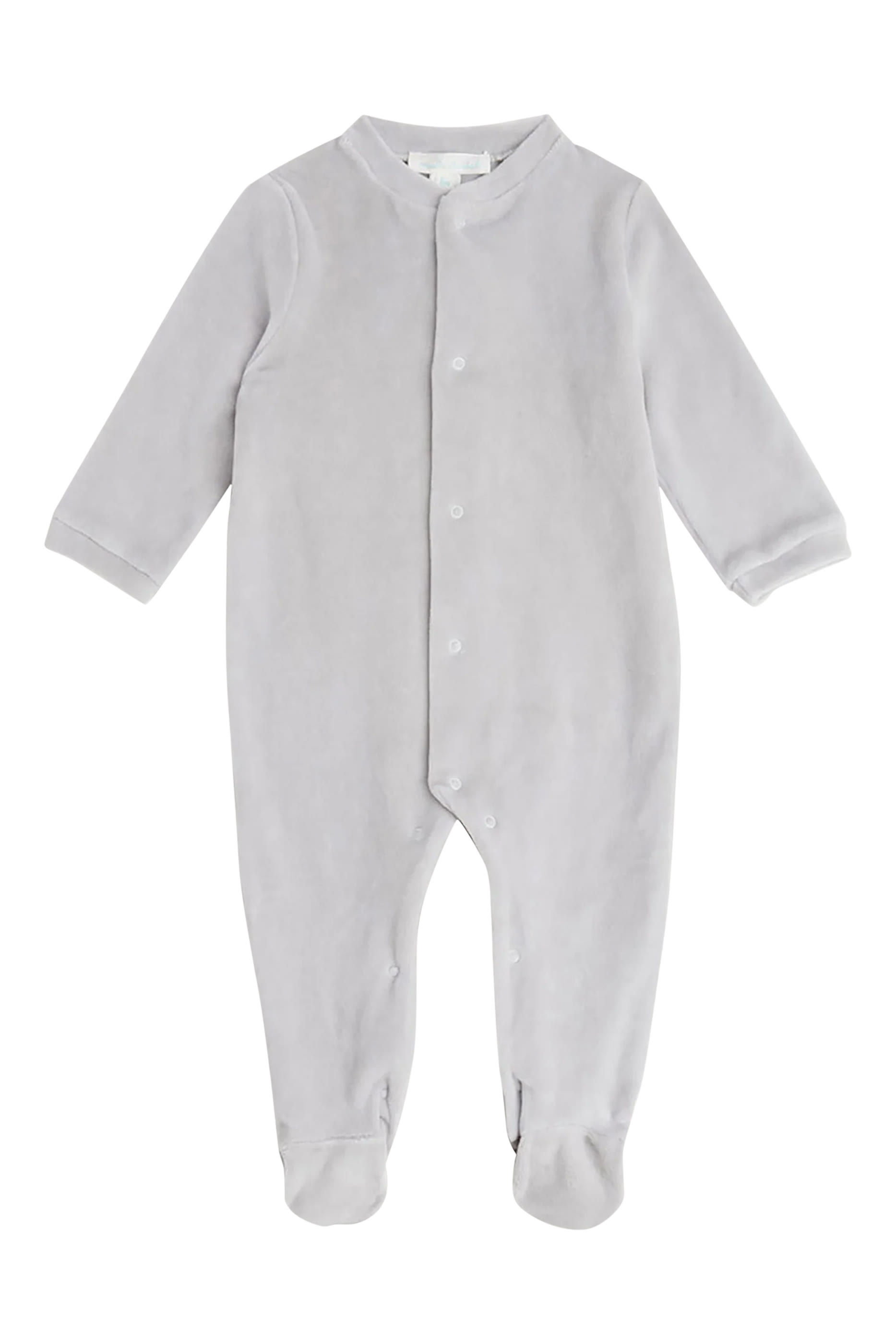 Kids Velour Angel Wing&trade; Sleepsuit