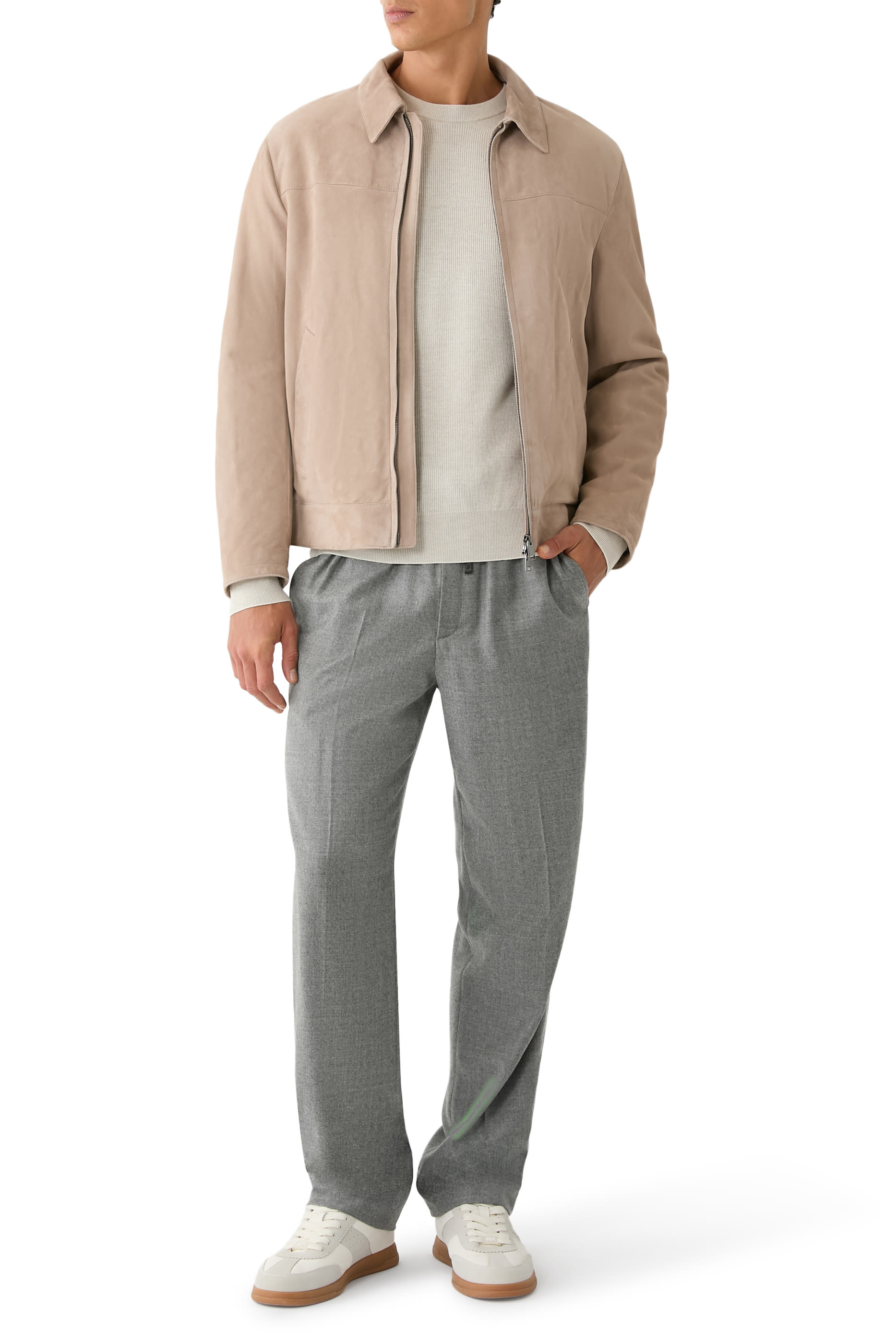 Suede Leather Jacket