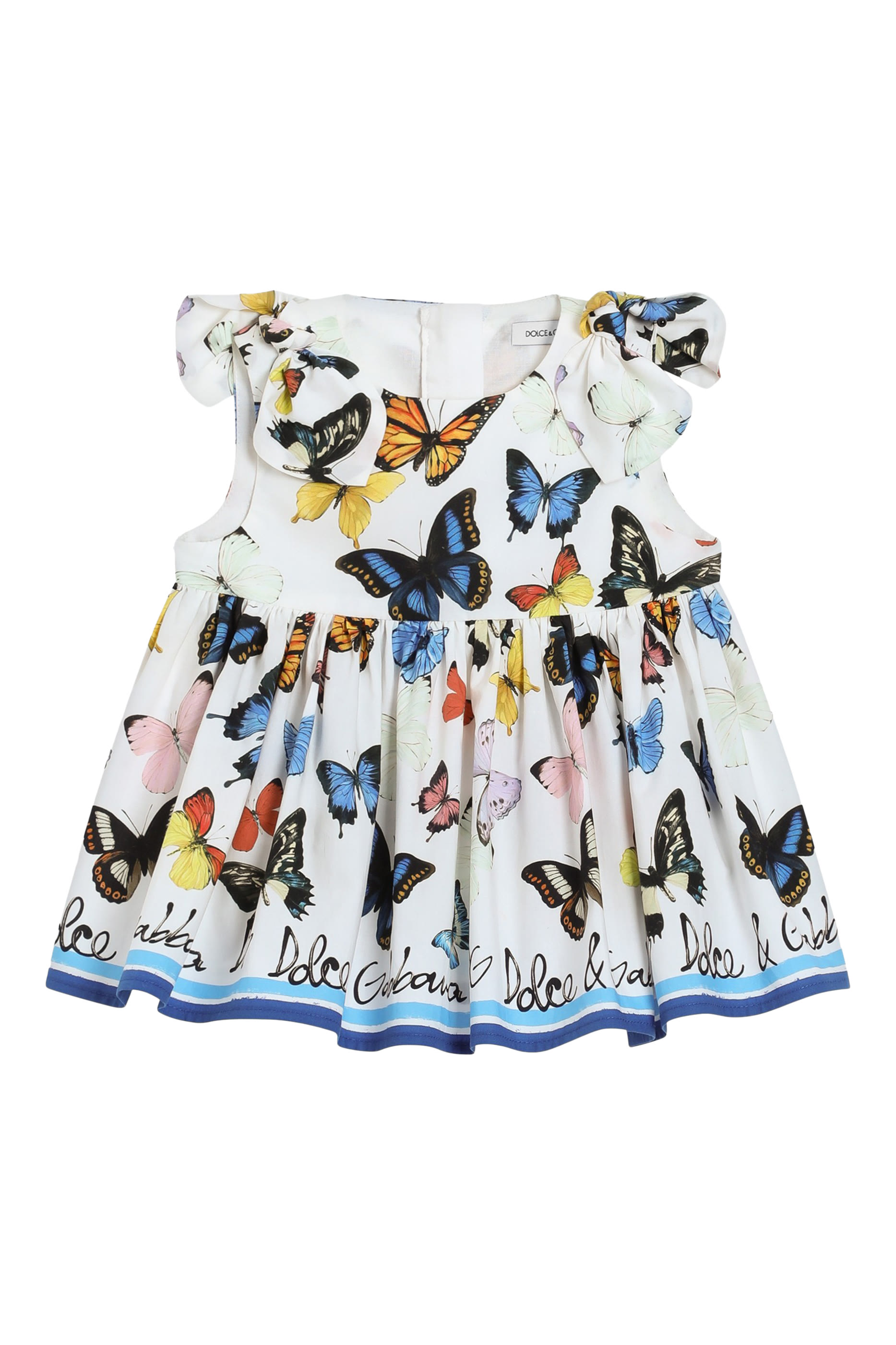Kids All-Over Butterfly Print Dress