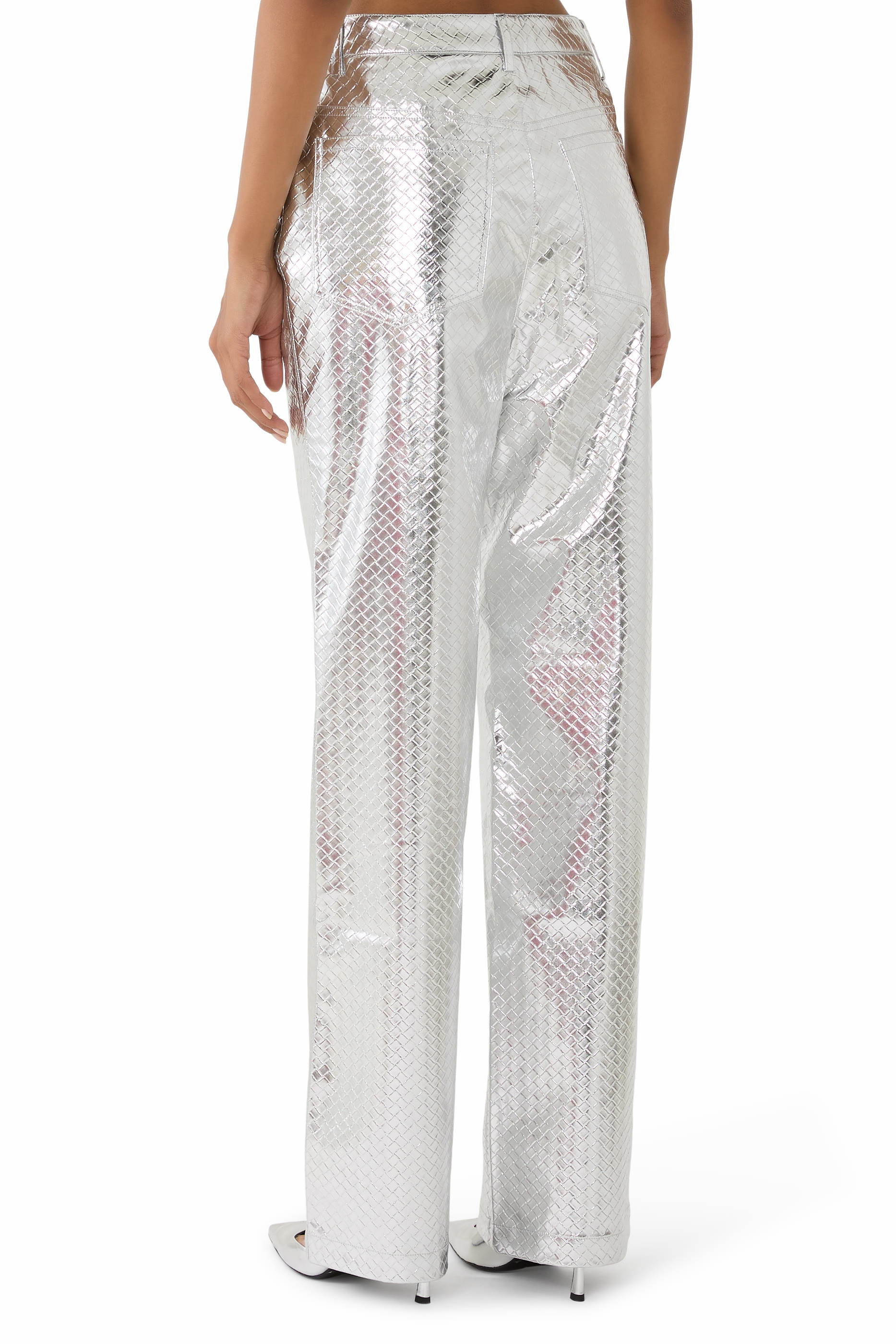  Braided Straight Pants 