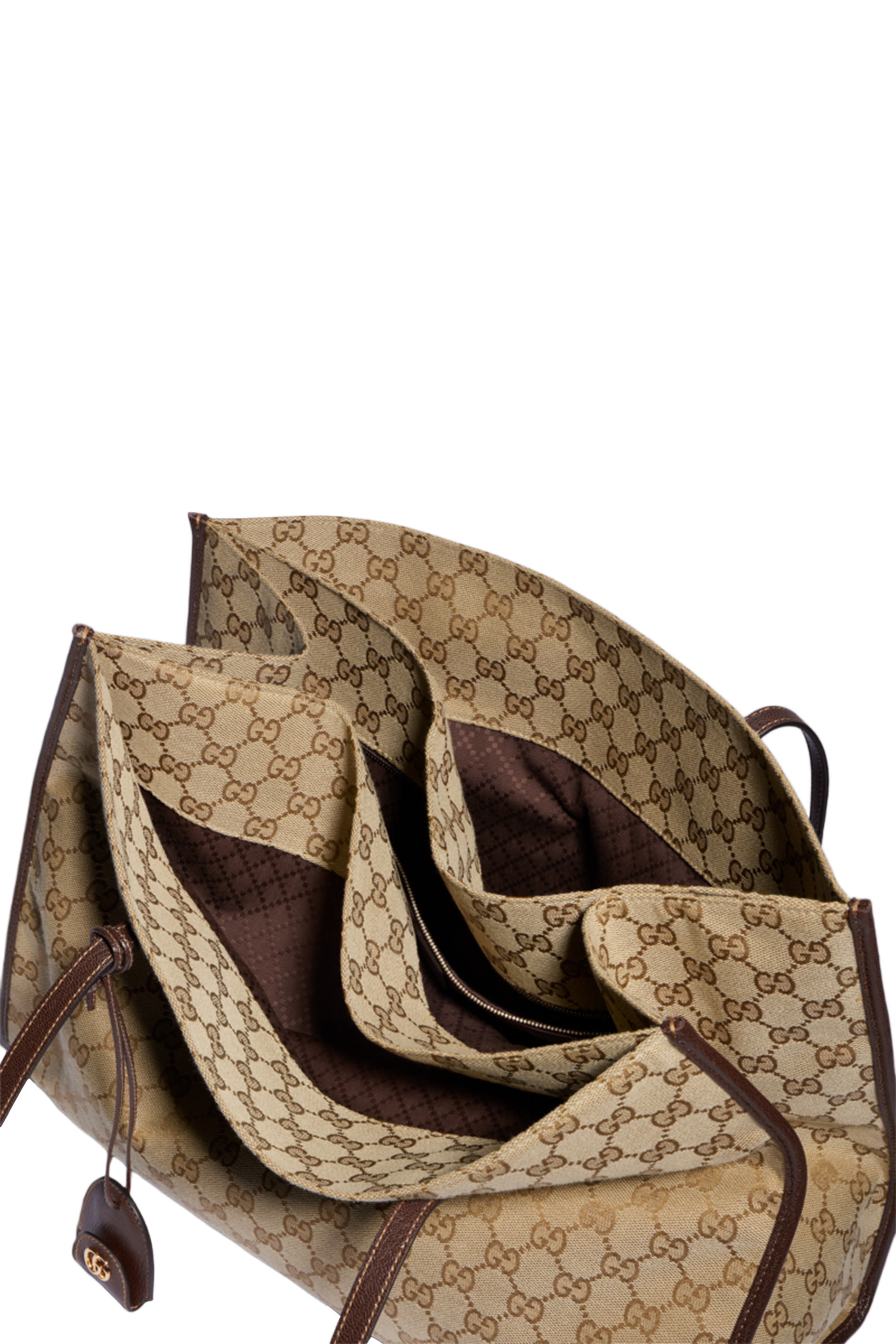 Large Tote Bag with Charm