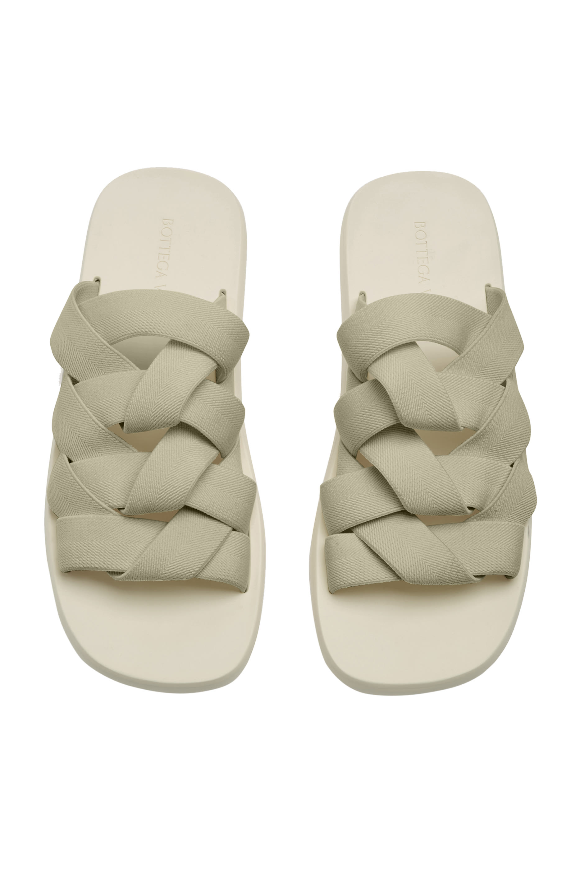 Plat Intrecciato Elasticated Slides