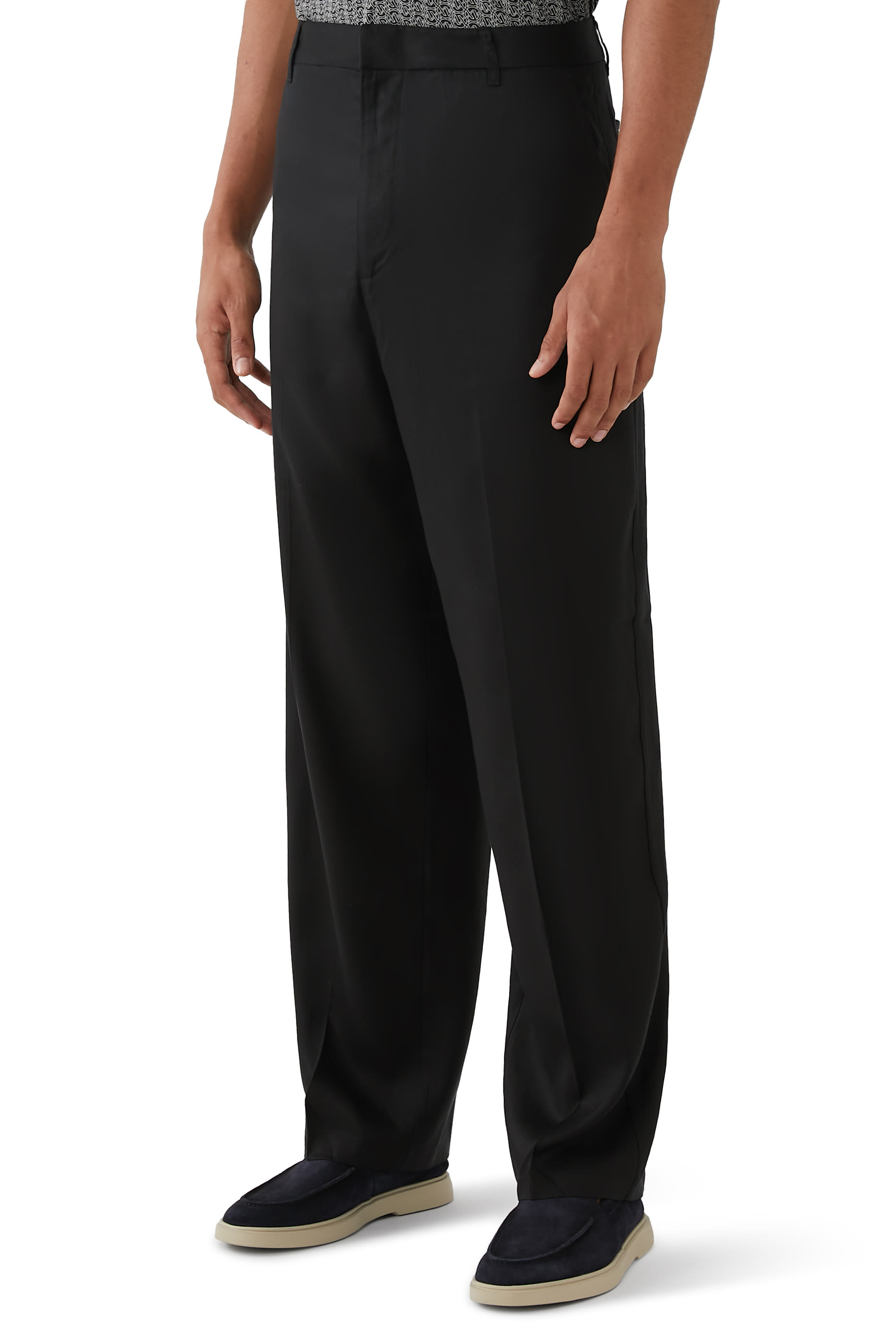 Camouflage Lyocell Trousers