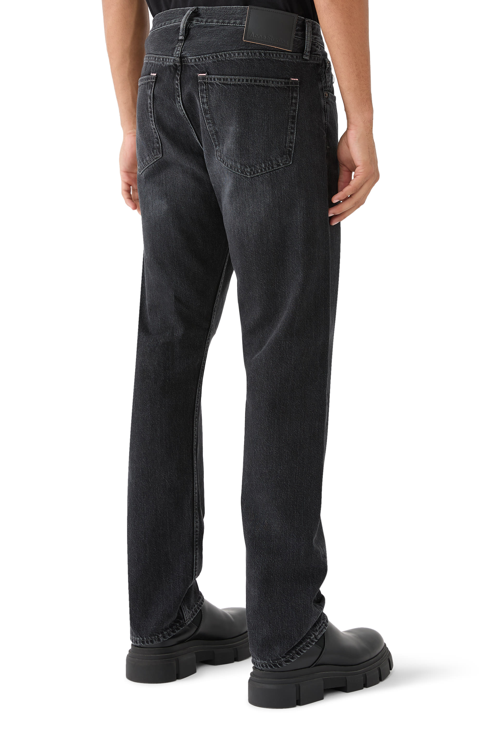 1996 Vintage Black Regular Fit Jeans