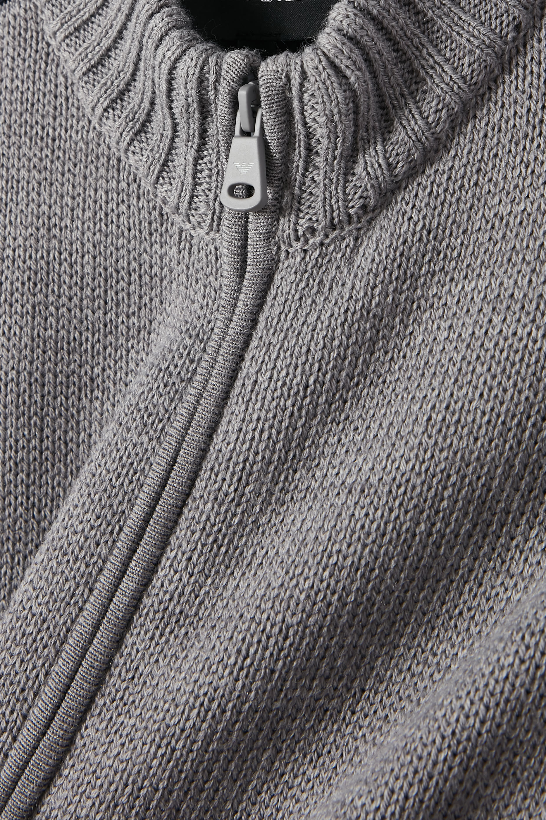 Kids Logo Tape Zip Cardigan