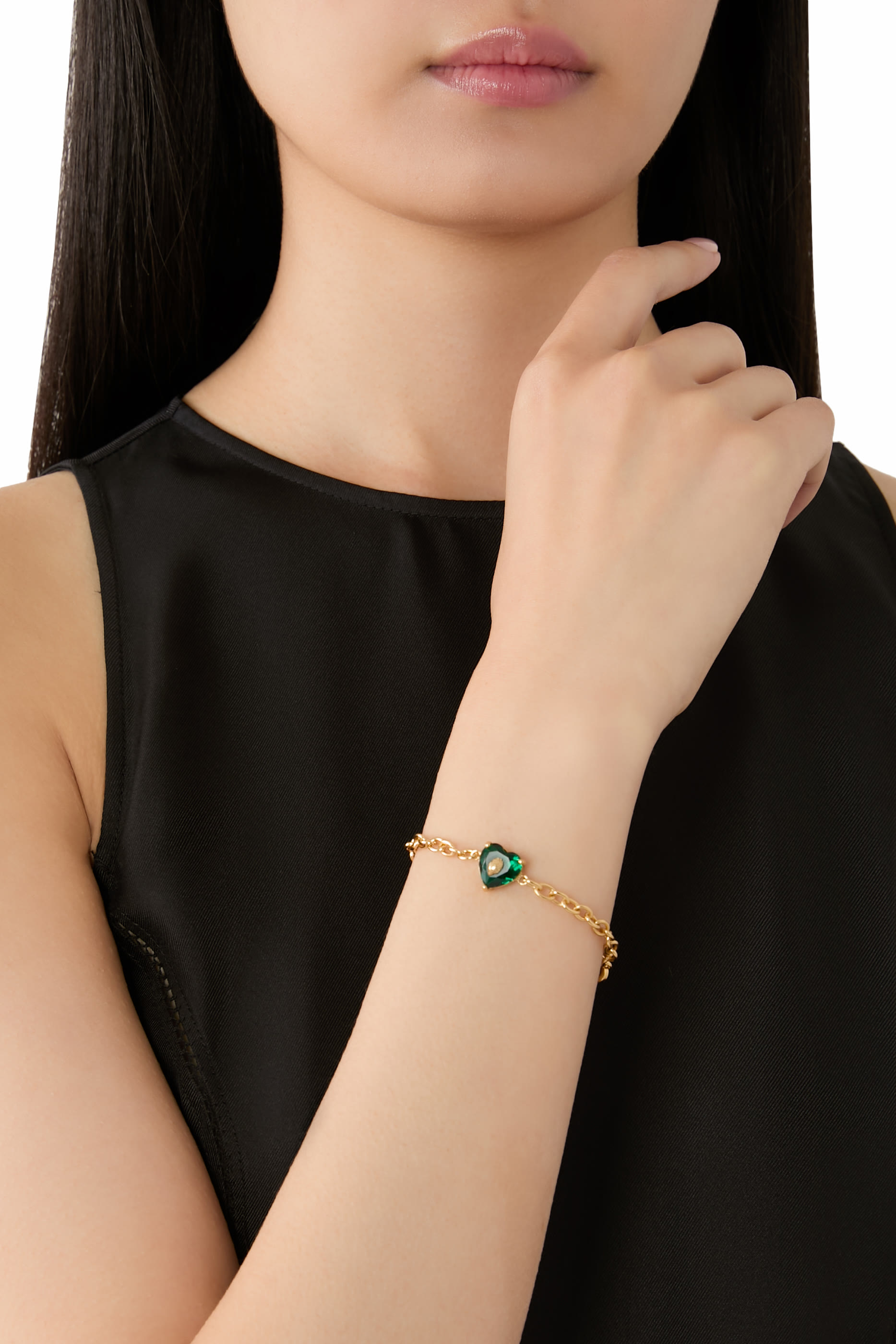 Crystal Heart Bracelet