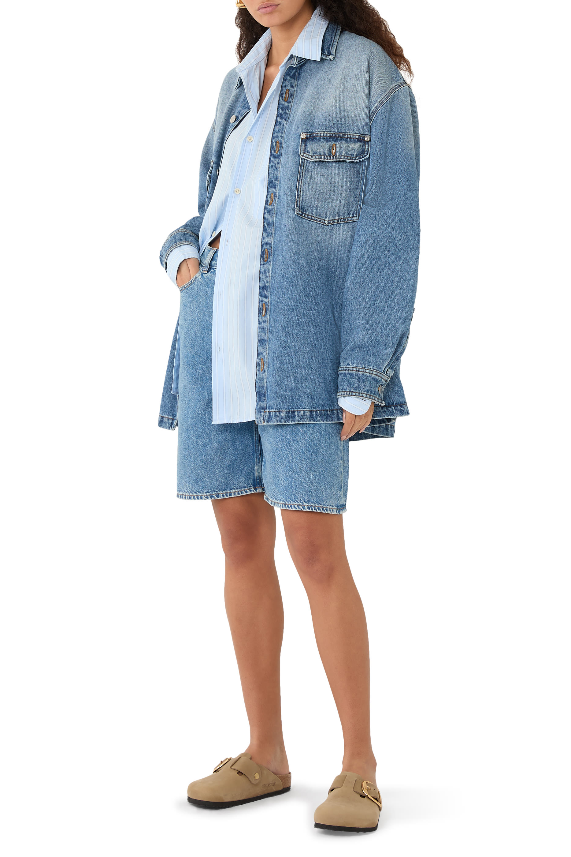 Boston Big Buckle Oiled Leather Sandals