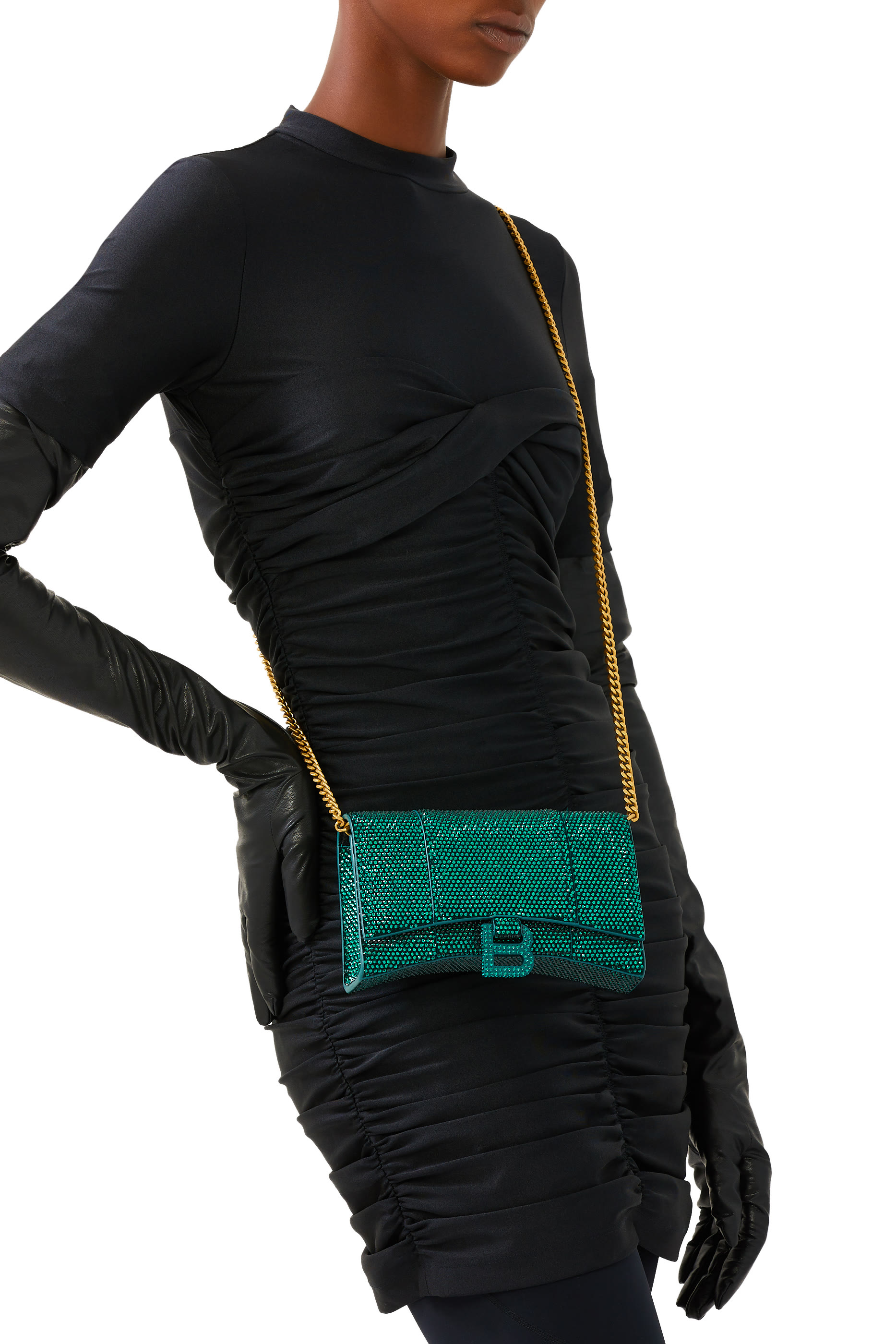 Middle East Exclusive Hourglass Wallet with Chain