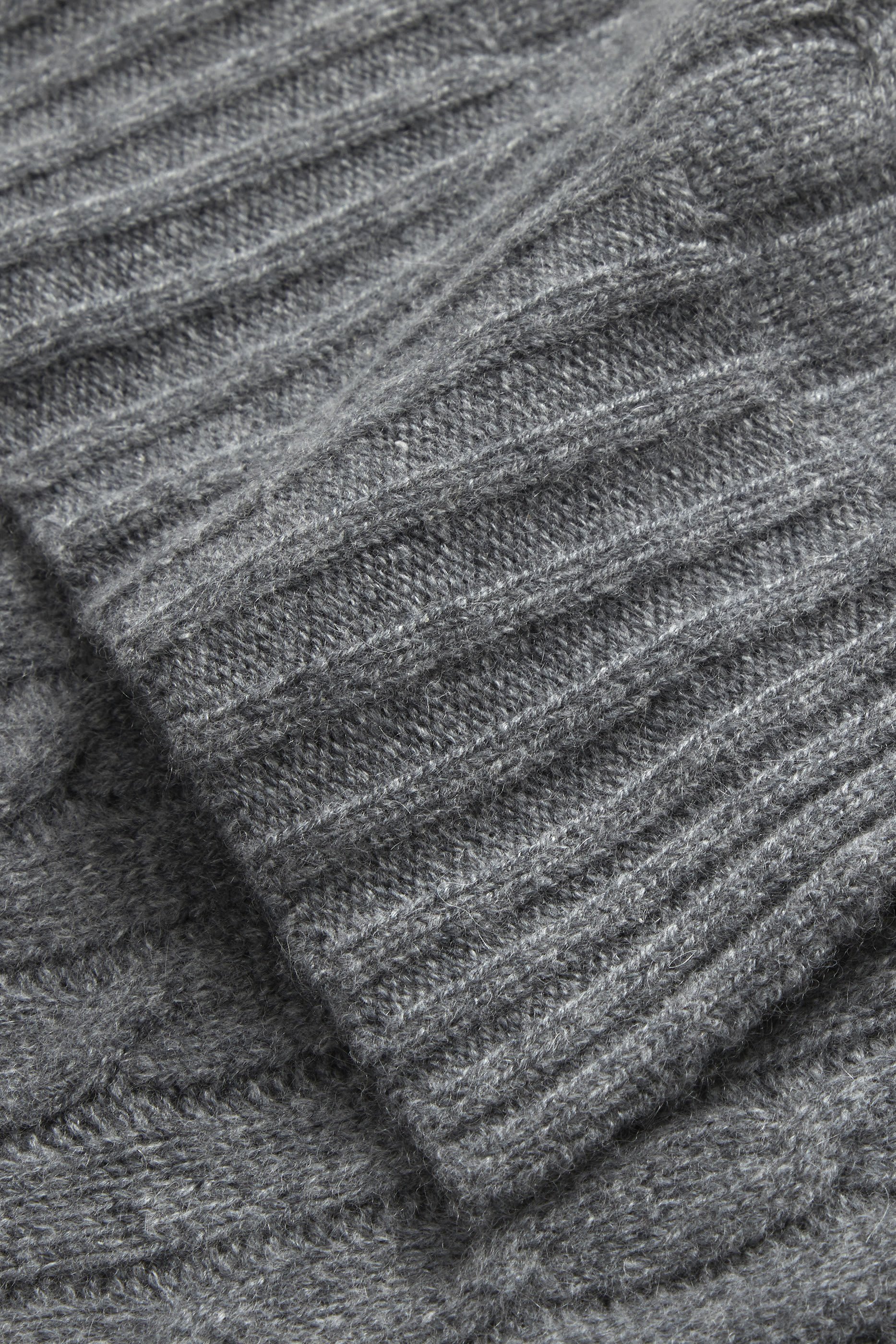 Cable Cashmere Throw 