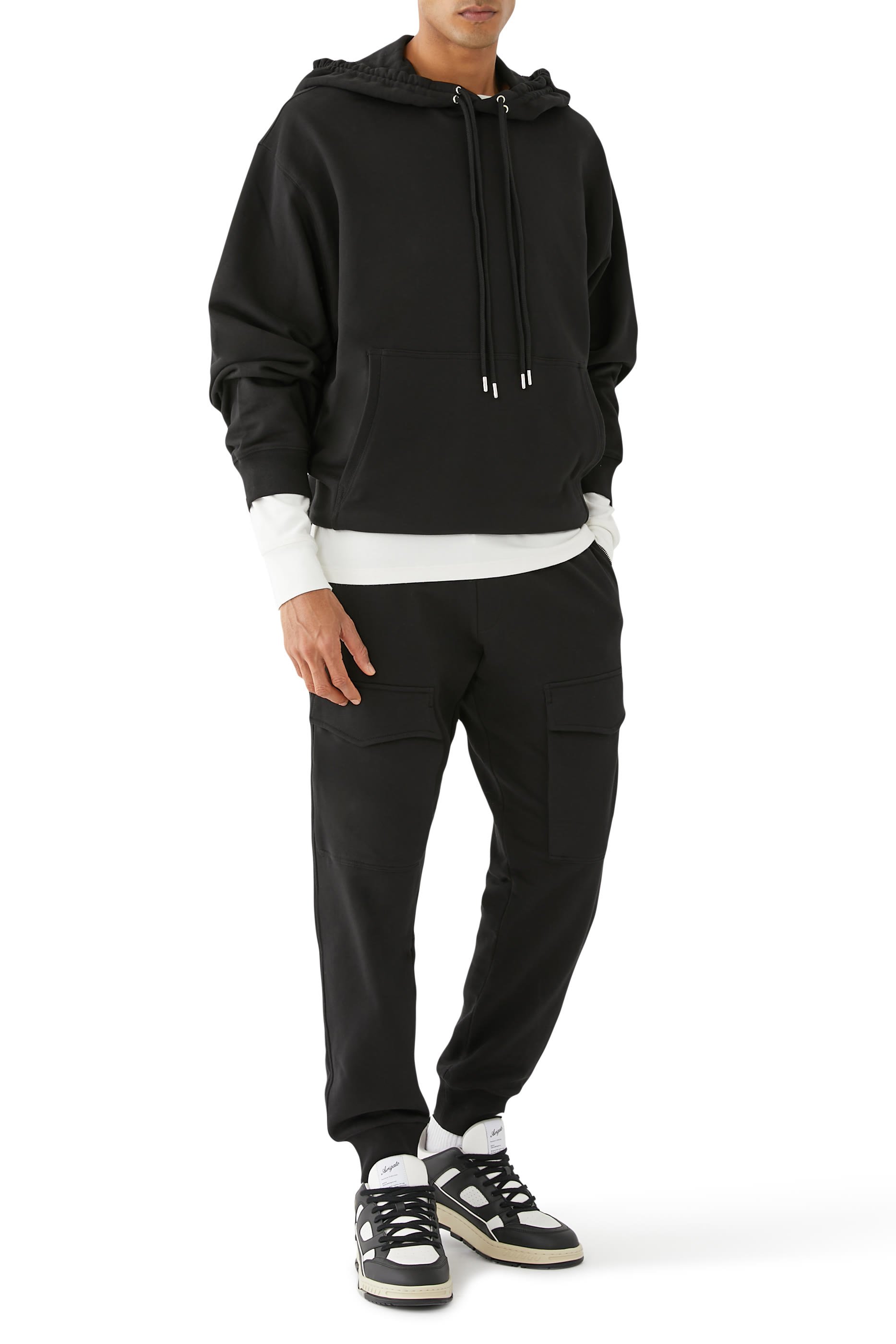 Cotton Cargo Sweatpants