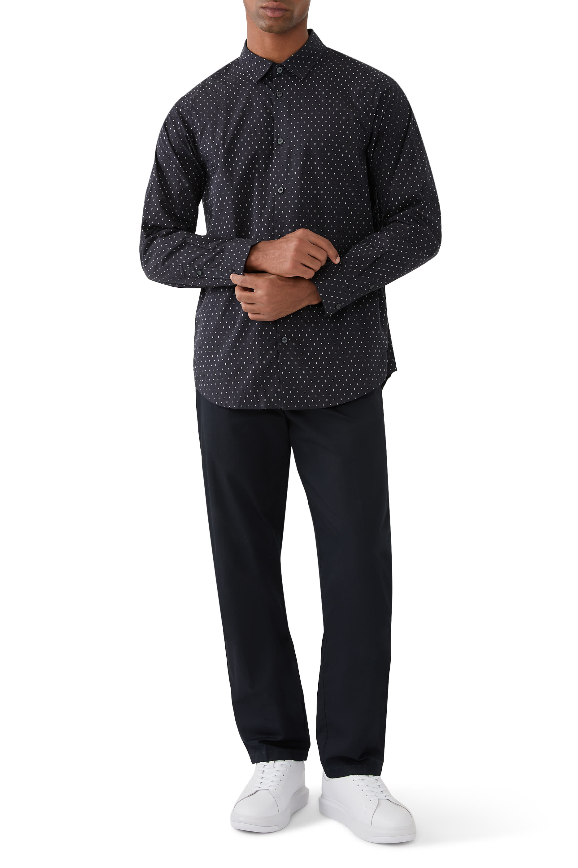 Cotton Jacquard Shirt