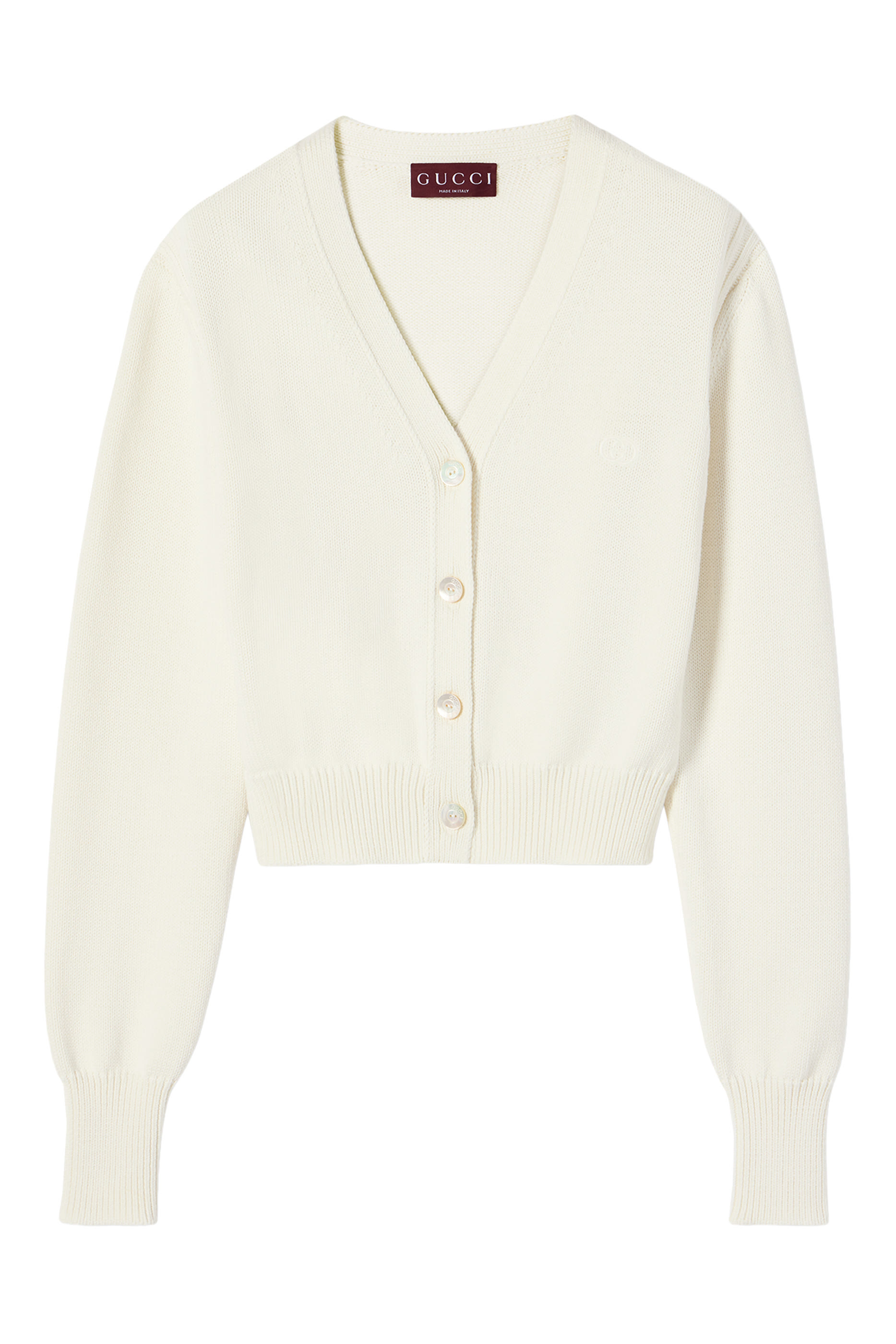 Embroidered Cotton Cardigan