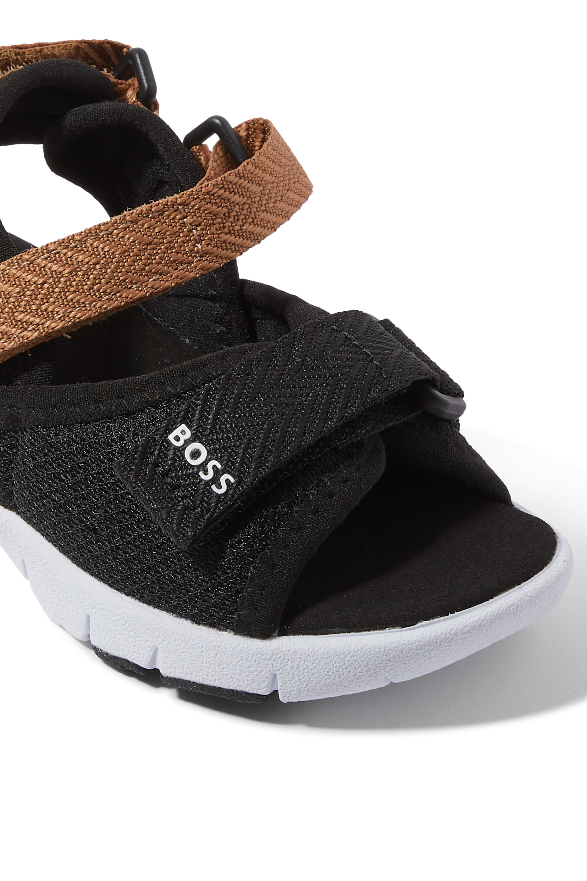 Kids Logo Mesh Sandals