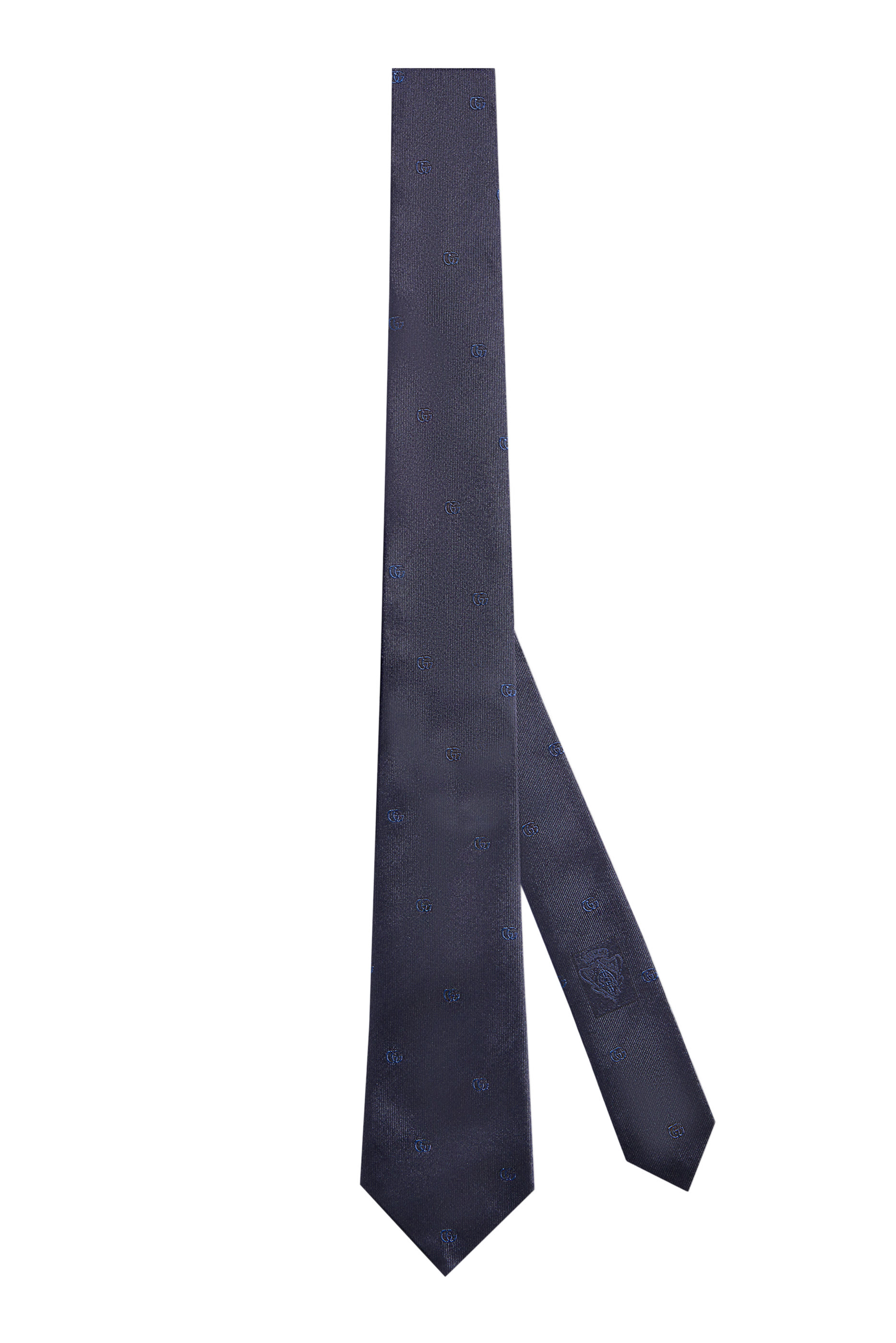 Double G Silk Jacquard Tie