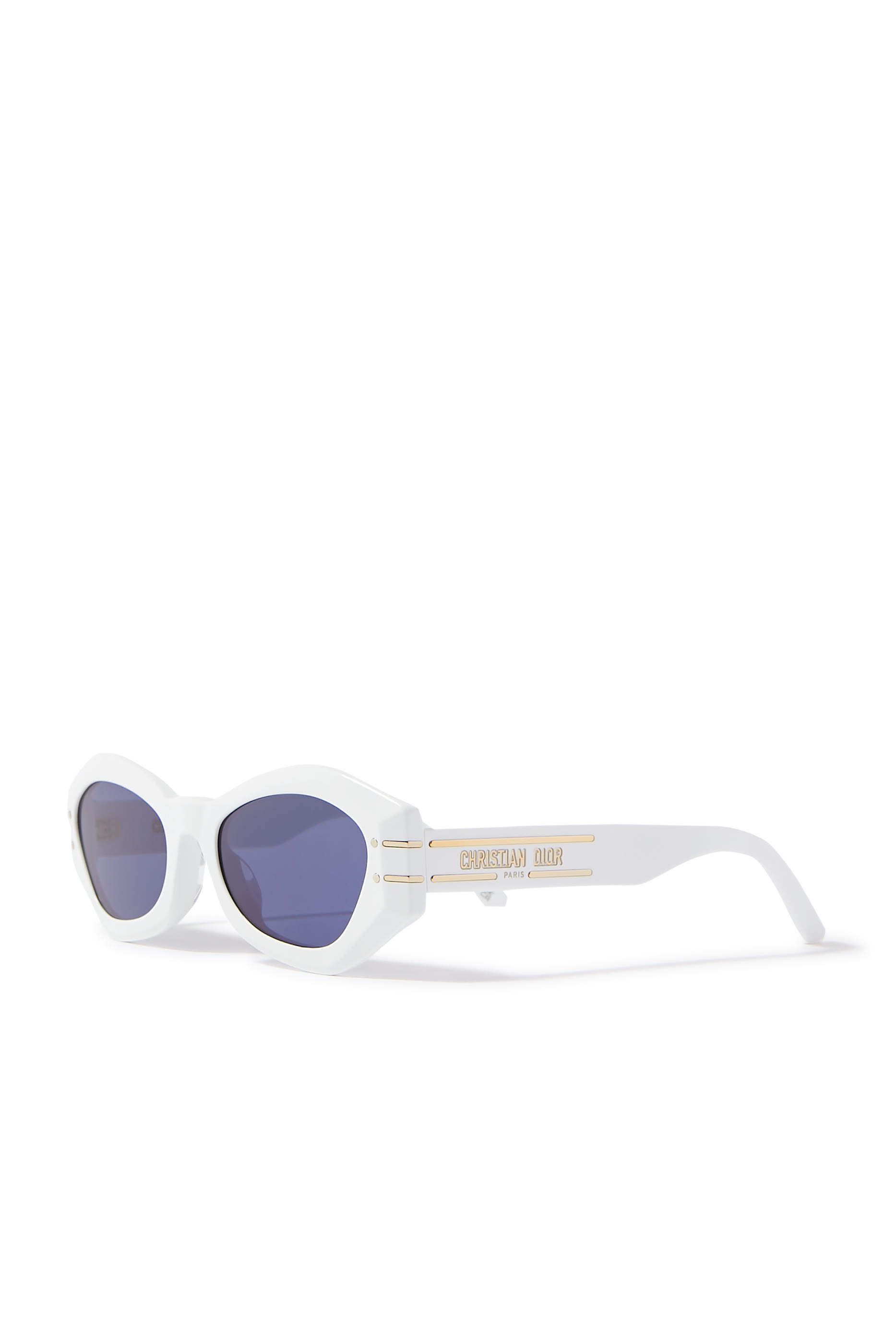 DiorSignature White Butterfly Sunglasses
