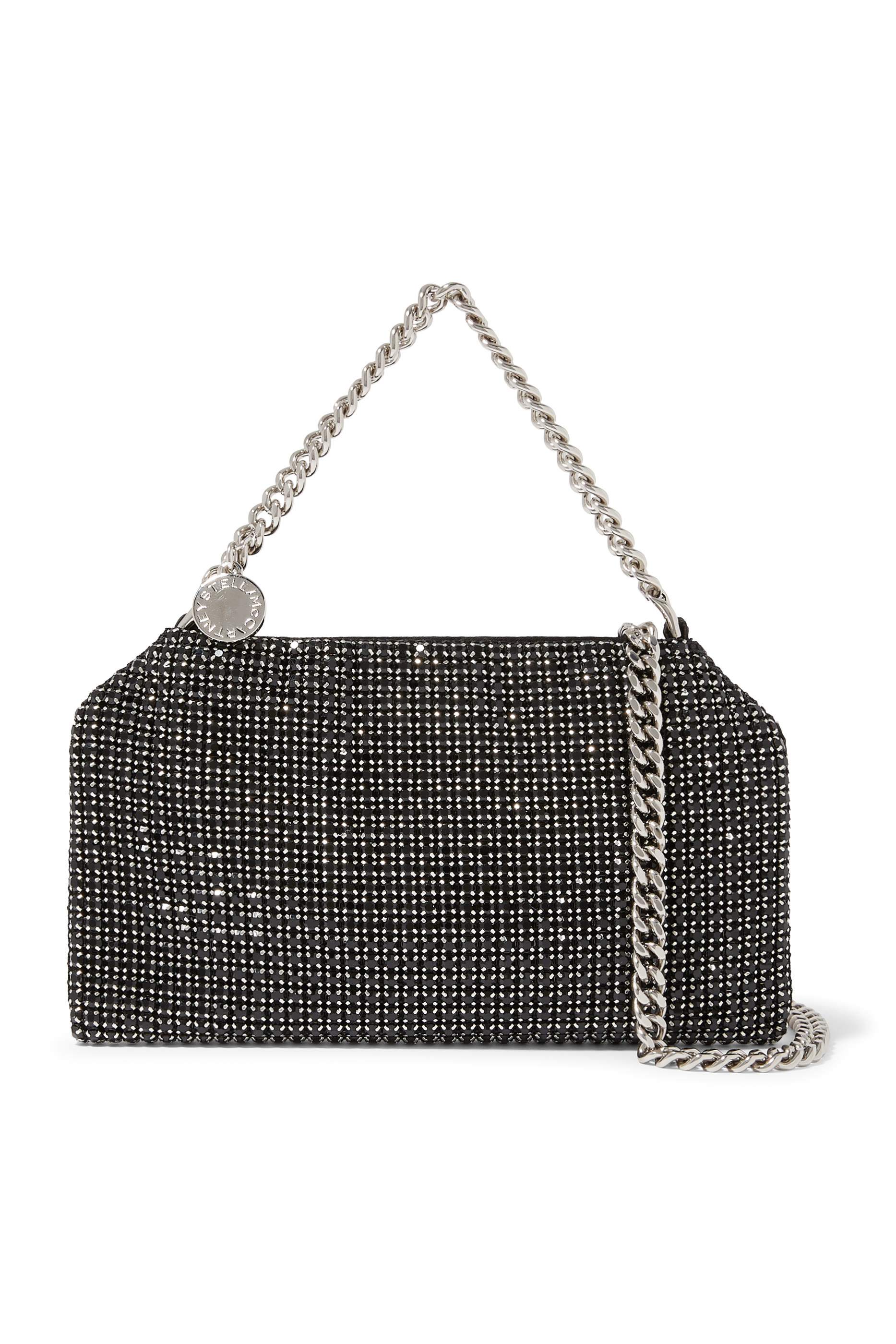 Falabella Crystal Mesh Shoulder Bag