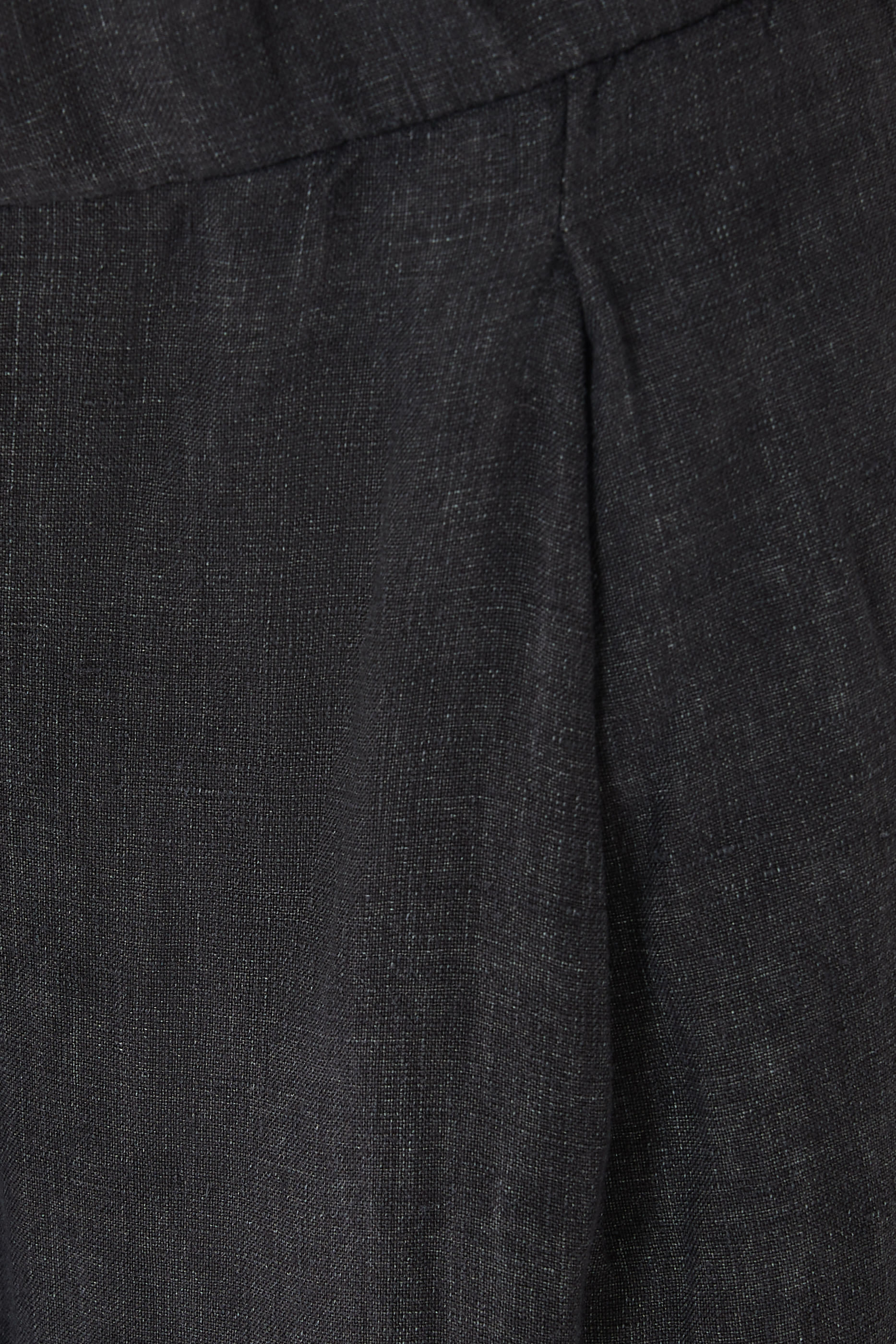 Washed Organic Linen D&eacute;lav&eacute; Trouser Pants