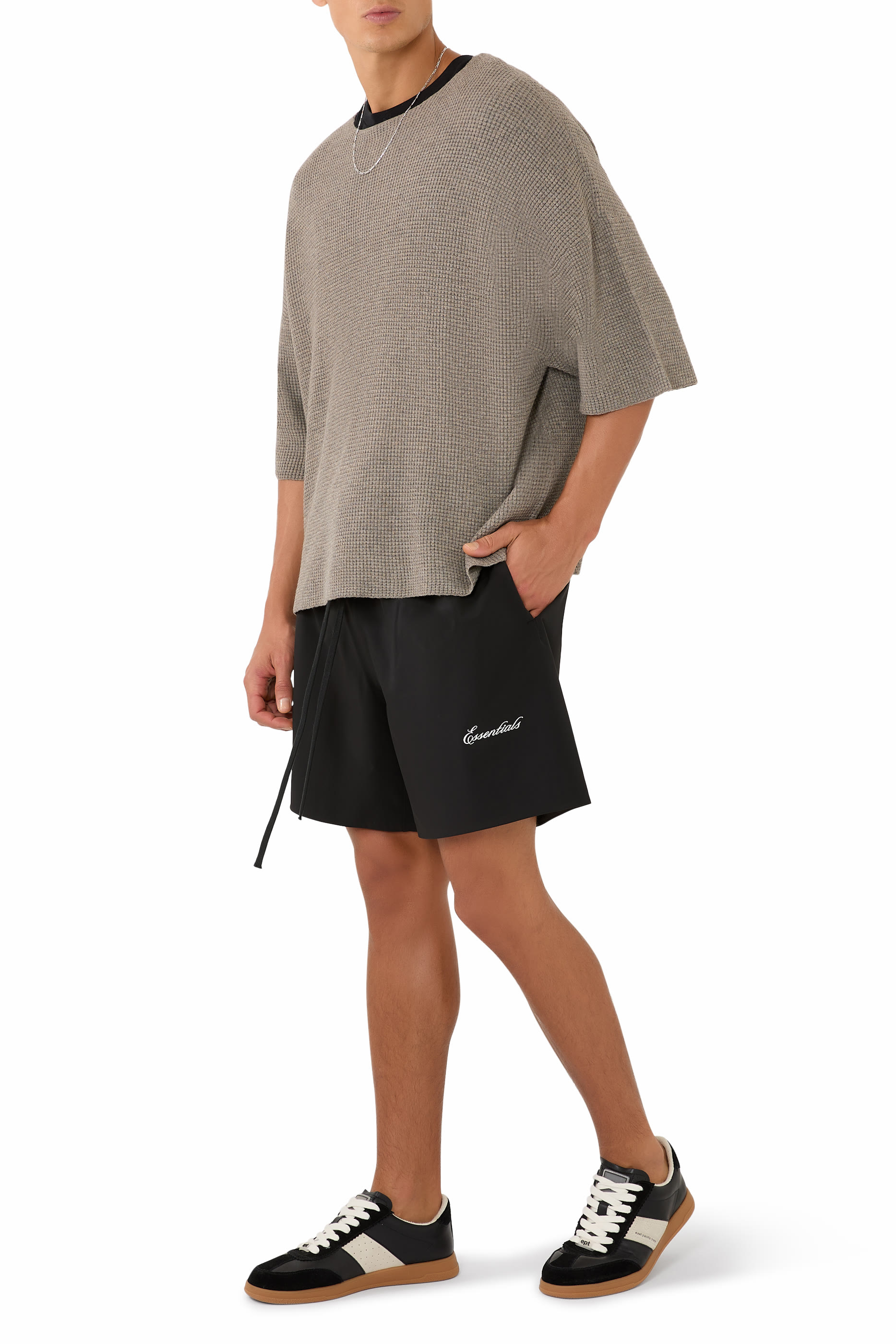 Sporty Nylon Soccer Shorts