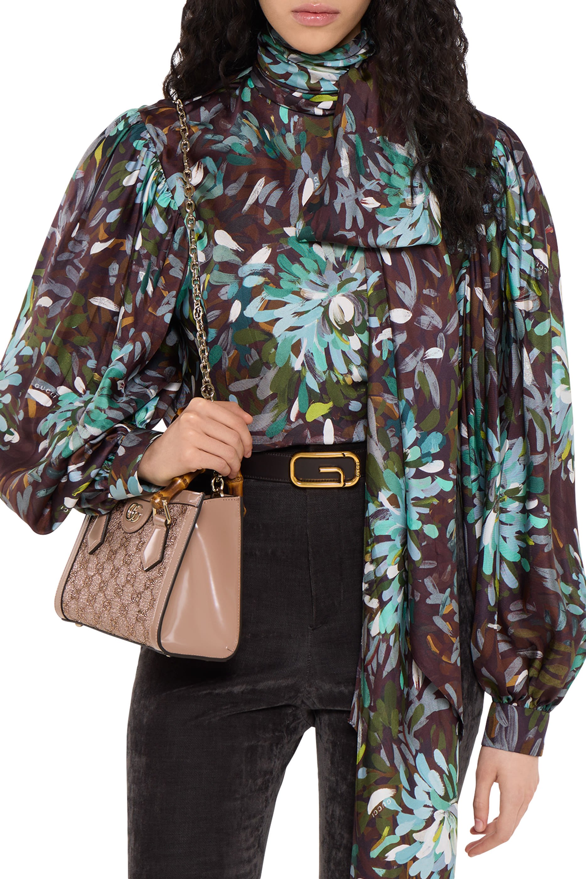 Diana Crystals Small Tote Bag 