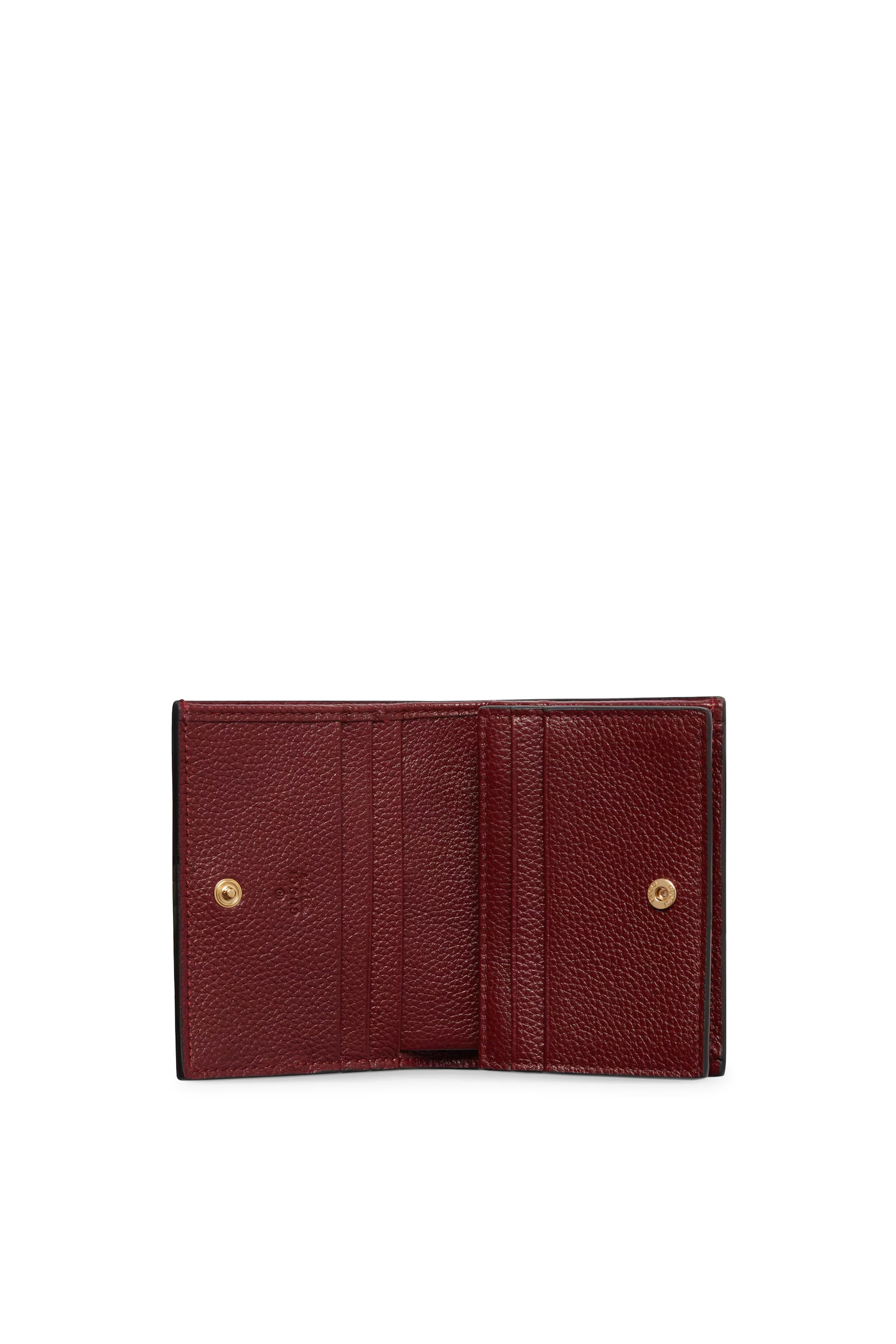 GG Marmont Bi-Color Mini Wallet