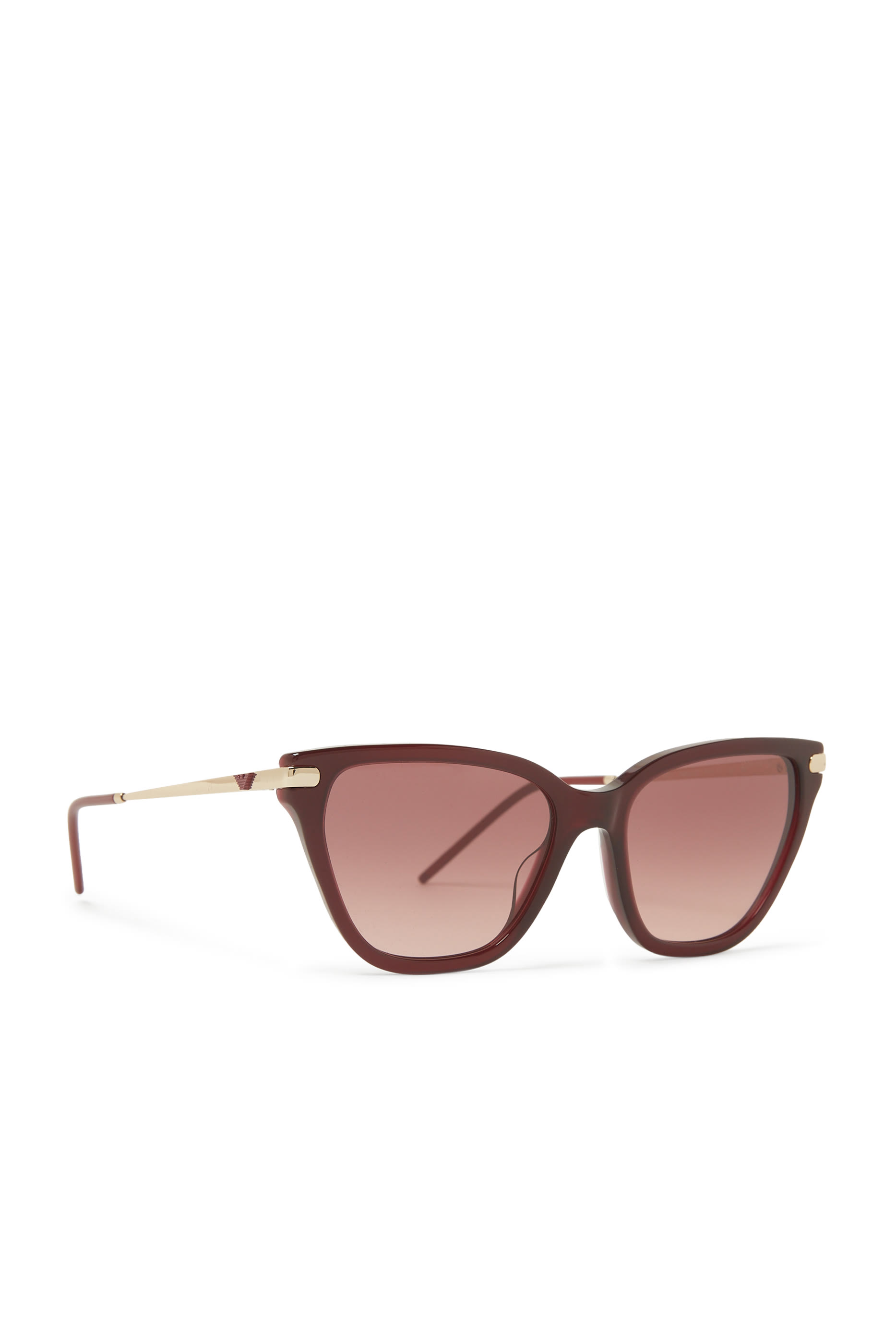 Logo Cat-Eye Sunglasses