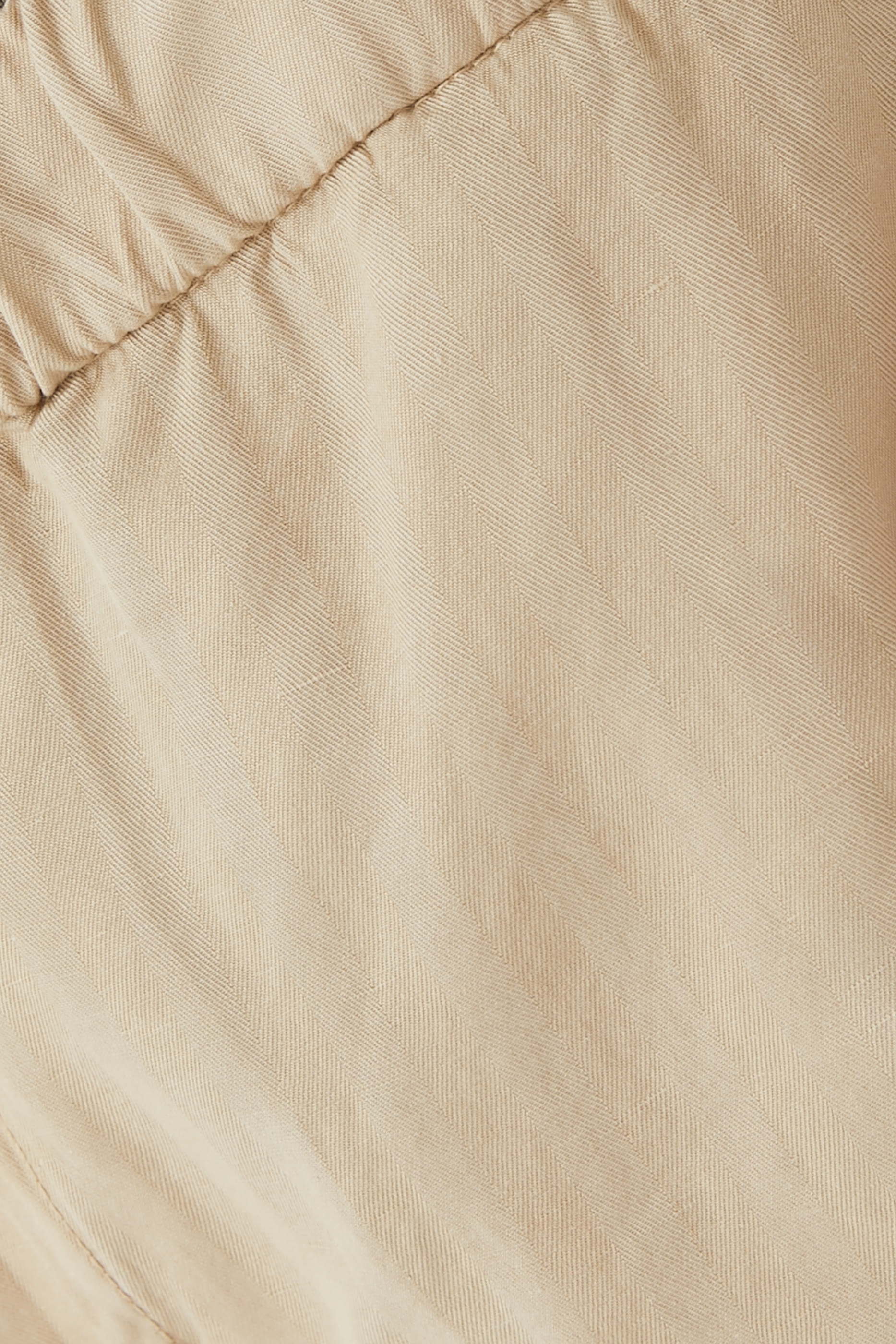 Felipe Herringbone Linen Shorts