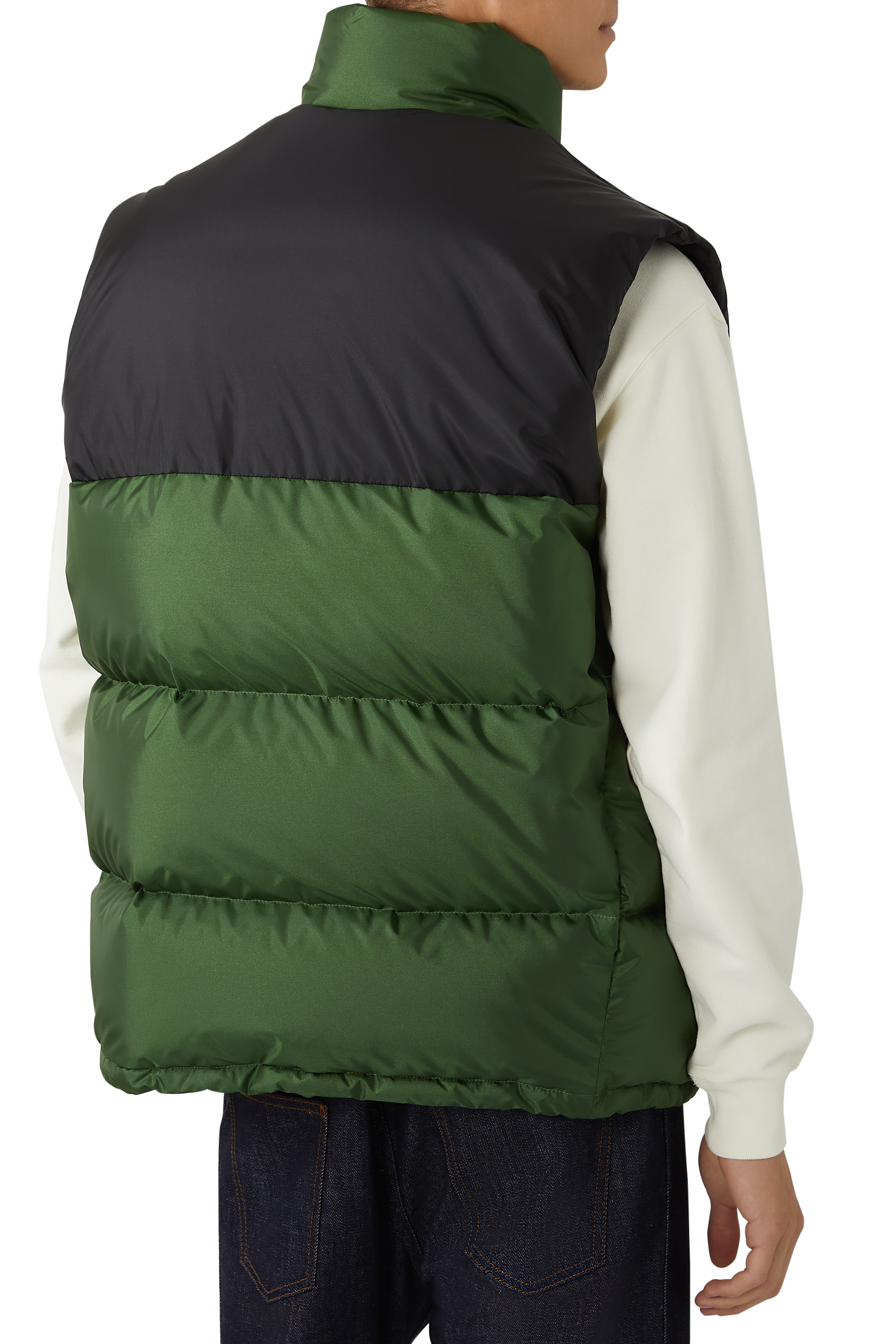 Logo Label Padded Vest