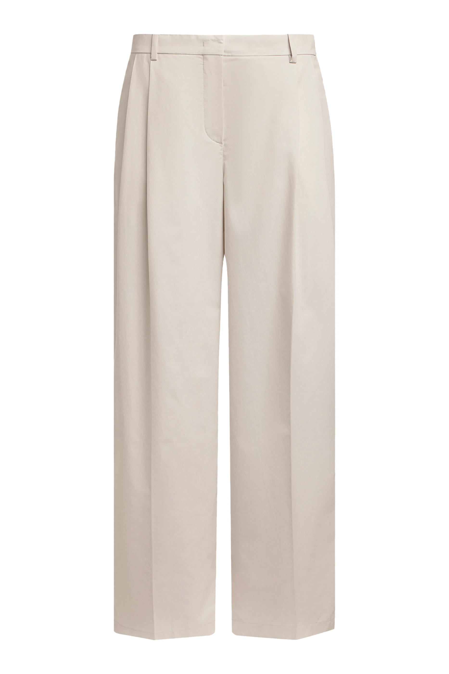 Cotton-Lyocell Trousers