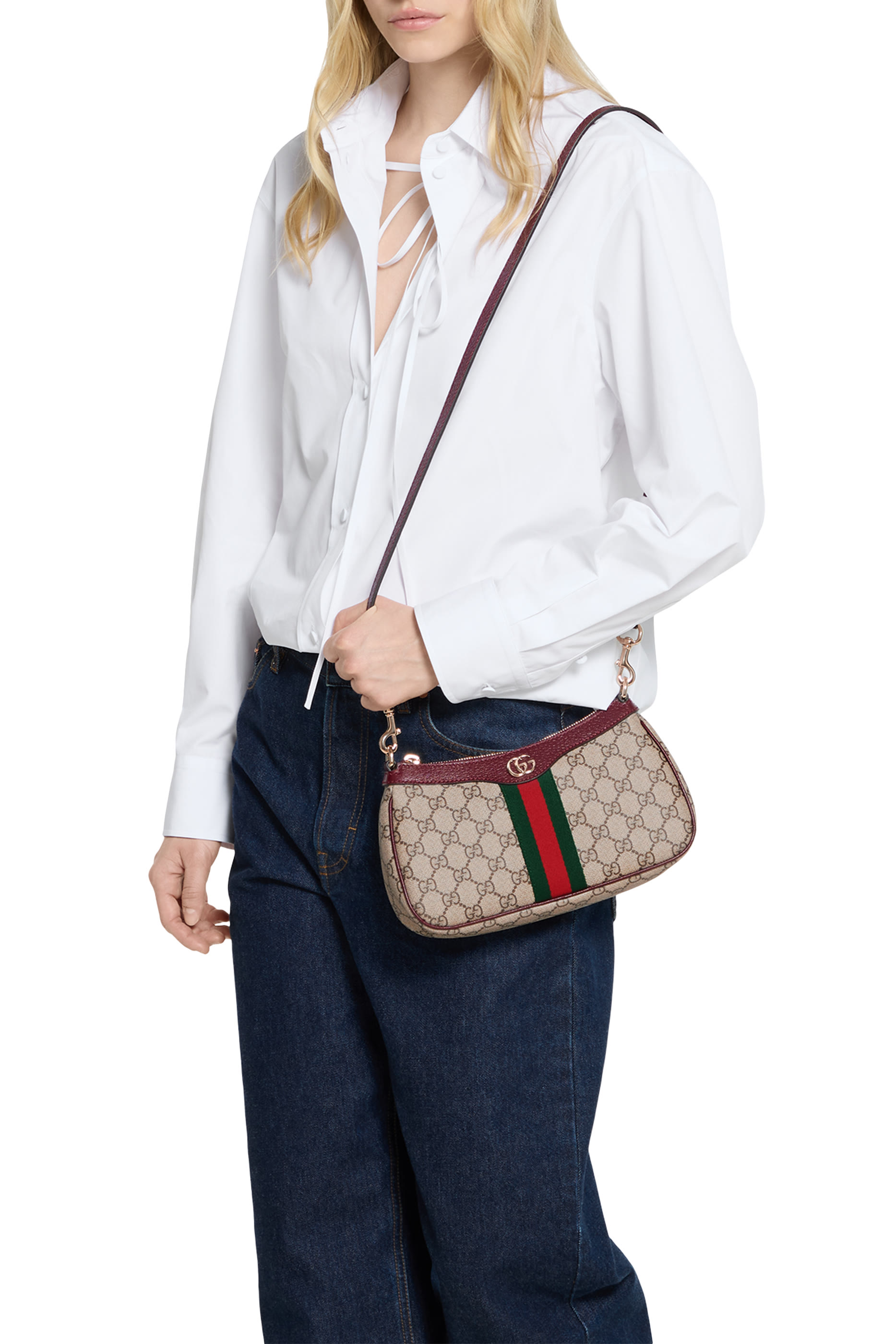 Ophidia Small Shoulder Bag