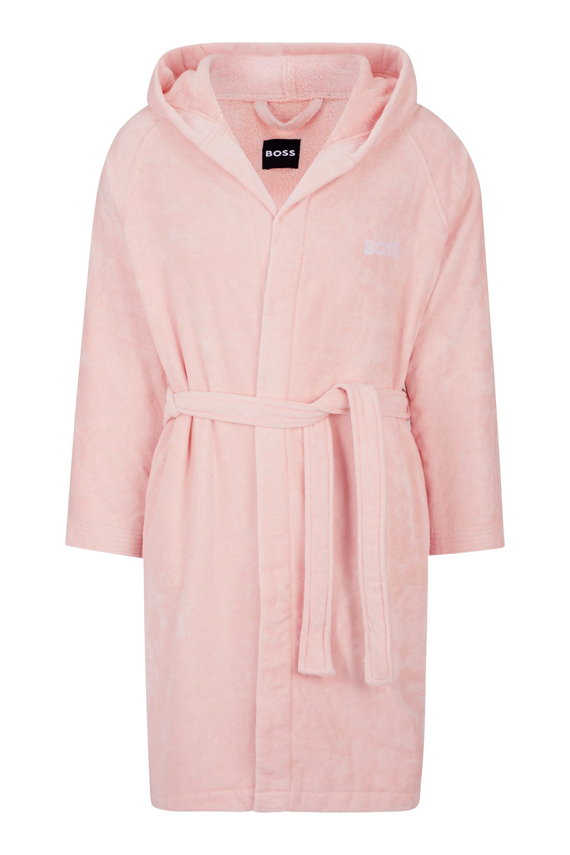 Plain Logo Bathrobe